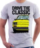 Drive The Classic Fiat 126 Late Model. T-shirt in White Colour