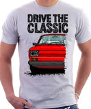 Drive The Classic Fiat 126 Late Model. T-shirt in White Colour