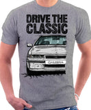 Drive The Classic Opel Calibra Late Model. T-shirt in Heather Grey Colour