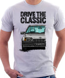 Drive The Classic Opel Kadett E Early Model. T-shirt in White Colour