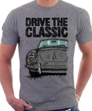 Drive The Classic Porsche 356 B. T-shirt in Heather Grey Colour