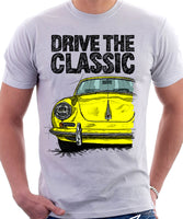 Drive The Classic Porsche 356 B. T-shirt in White Colour