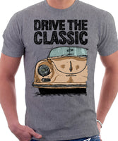 Drive The Classic Porsche 356 A Speedster. T-shirt in Heather Grey Colour