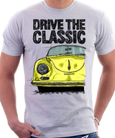 Drive The Classic Porsche 356 A Speedster. T-shirt in White Colour