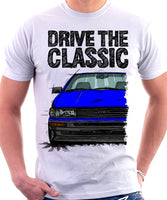 Drive The Classic Toyota AE86 Levin. T-shirt in White Colour