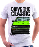 Drive The Classic Toyota AE86 Levin. T-shirt in White Colour