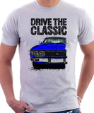 Drive The Classic Toyota Celica 1st Generation GT USDM Late Models. T-shirt in White Colour