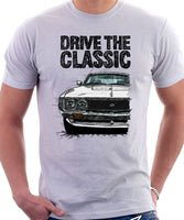 Drive The Classic Toyota Celica 1st Generation GT Late Models. T-shirt in White Colour