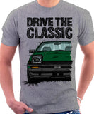 Drive The Classic Toyota AE86 Trueno Early Model. T-shirt in Heather Grey Colour