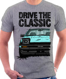 Drive The Classic Toyota AE86 Trueno Early Model. T-shirt in Heather Grey Colour