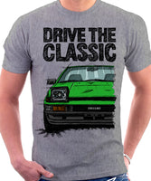 Drive The Classic Toyota AE86 Trueno Late Model. T-shirt in Heather Grey Colour