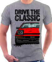 Drive The Classic Toyota AE86 Trueno Late Model. T-shirt in Heather Grey Colour