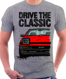 Drive The Classic Toyota AE86 Trueno Late Model. T-shirt in Heather Grey Colour