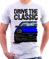 Drive The Classic Toyota AE86 Trueno Late Model. T-shirt in White Colour