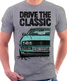 Drive The Classic VW Corrado. T-shirt in Heather Grey Colour