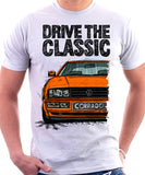 Drive The Classic VW Corrado. T-shirt in White Colour