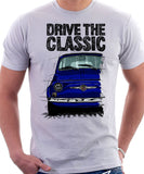 Drive The Classic Fiat 500 Abarth. T-shirt in White Colour