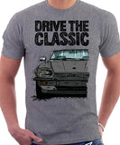 Drive The Classic Jaguar XJ-S Early Model. T-shirt in Heather Grey Colour