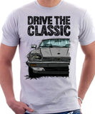 Drive The Classic Jaguar XJ-S Late Model. T-shirt in White Colour