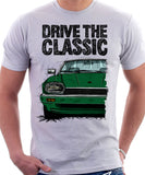 Drive The Classic Jaguar XJS. T-shirt in White Colour