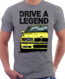 Drive A Legend BMW E36 M3. T-shirt in Heather Grey Colour