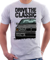 Drive The Classic BMW E36 M3. T-shirt in White Colour