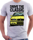 Drive The Classic BMW E36 M3. T-shirt in White Colour