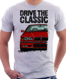 Drive The Classic BMW E36 M3. T-shirt in White Colour