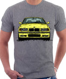 BMW E36 M3. T-shirt in Heather Grey Colour