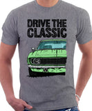 Drive The Classic Chevrolet Camaro 1969. T-shirt in Heather Grey Color