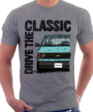 Drive The Classic Chevrolet Astro 1 Black Bumper. T-shirt in Heather Grey Colour