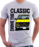 Drive The Classic Chevrolet Astro 1 Chrome Bumper. T-shirt in White Colour