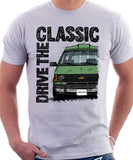 Drive The Classic Chevrolet Astro 1 Starcraft. T-shirt in White Colour