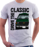 Drive The Classic Chevrolet Astro 1 Starcraft. T-shirt in White Colour