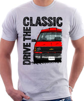 Drive The Classic Chevrolet Astro 1 Starcraft. T-shirt in White Colour