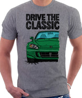 Drive The Classic Honda S2000 AP2. T-shirt in Heather Grey Color.