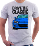 Drive The Classic Honda S2000 AP1. T-shirt in White Color.