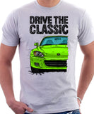 Drive The Classic Honda S2000 AP1. T-shirt in White Color.