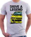 Drive A Legend Mitsubishi Lancer Evolution 3. T-shirt in White Colour