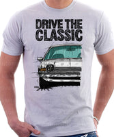 Drive The Classic AMC Pacer Early Model. T-shirt in White Colour