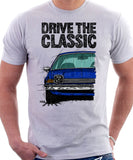 Drive The Classic AMC Pacer Early Model. T-shirt in White Colour