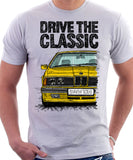 Drive The Classic BMW E24 Late Model. T-shirt in White Colour