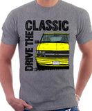 Drive The Classic Chevrolet Astro 2 Early Model. T-shirt in Heather Grey Colour