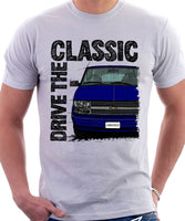 Drive The Classic Chevrolet Astro 2 Early Model. T-shirt in White Colour