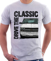 Drive The Classic Chevrolet Astro 2 Early Model. T-shirt in White Colour