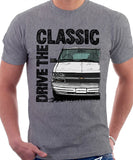 Drive The Classic Chevrolet Astro 2 Late Model. T-shirt in Heather Grey Colour