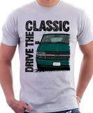 Drive The Classic Chevrolet Astro 2 Late Model. T-shirt in White Colour