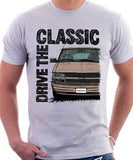 Drive The Classic Chevrolet Astro 2 Late Model. T-shirt in White Colour