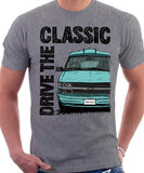 Drive The Classic Chevrolet Astro 2 Starcraft Late Model. T-shirt in Heather Grey Colour