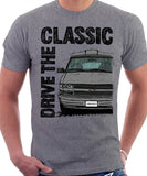 Drive The Classic Chevrolet Astro 2 Starcraft Late Model. T-shirt in Heather Grey Colour